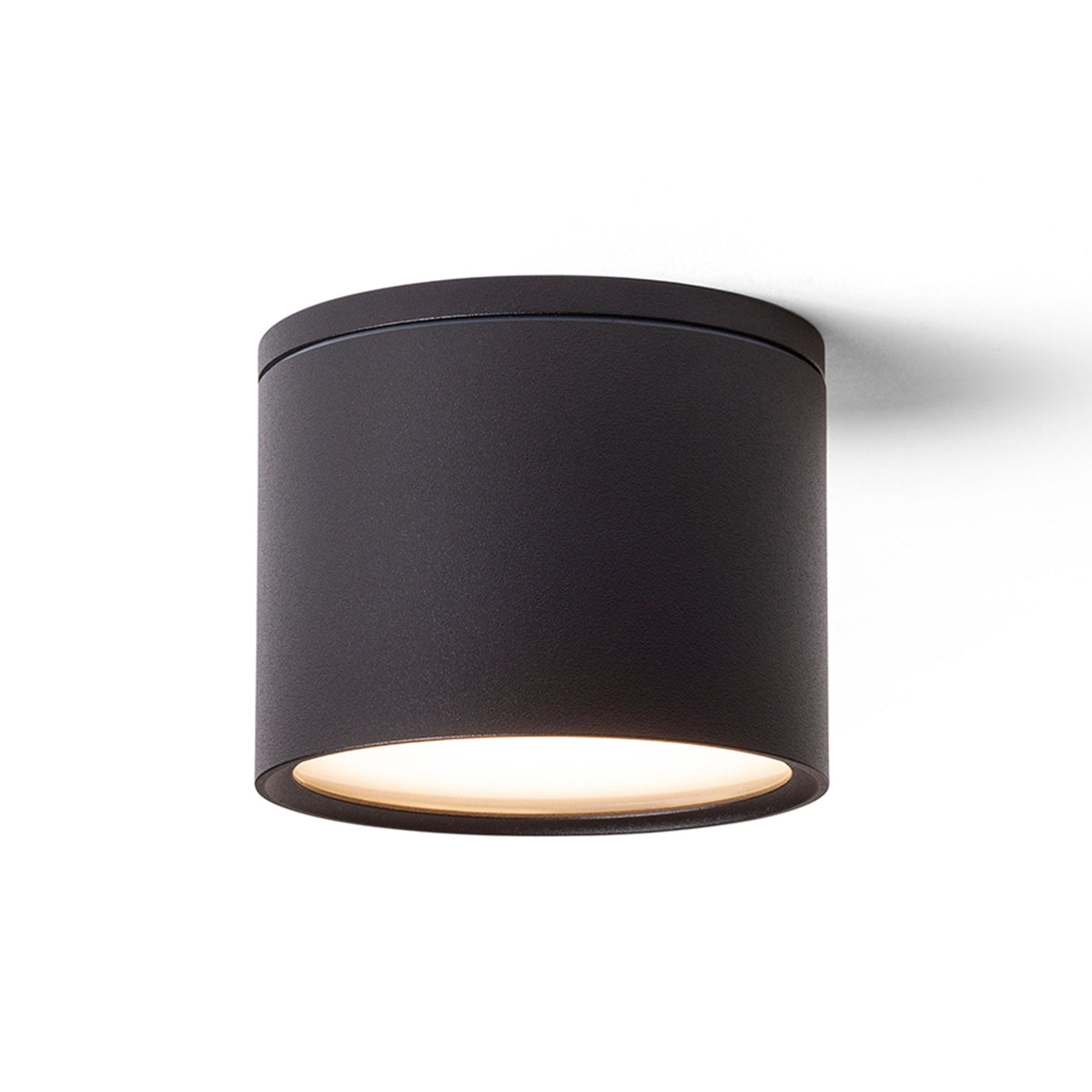 Venkovní přisazené stropní svítidlo SKY, černé, patice GX53, 7 W, IP65