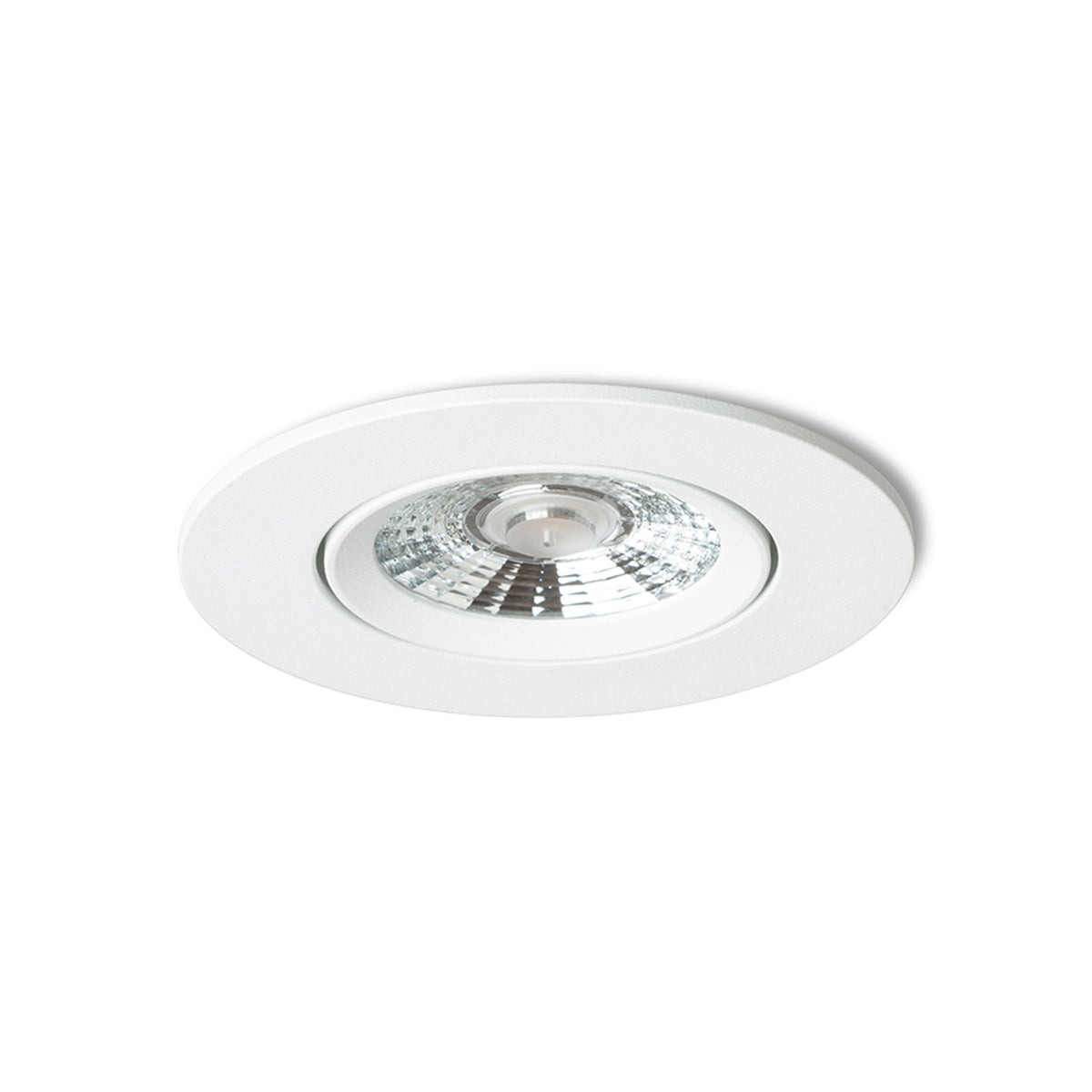Zápustné LED svítidlo NEFRIT, bílé, 6 W, teplá bílá 3000 K, stmívatelné