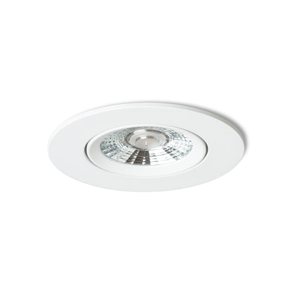 Zápustné LED svítidlo NEFRIT, bílé, 6 W, teplá bílá 3000 K, stmívatelné