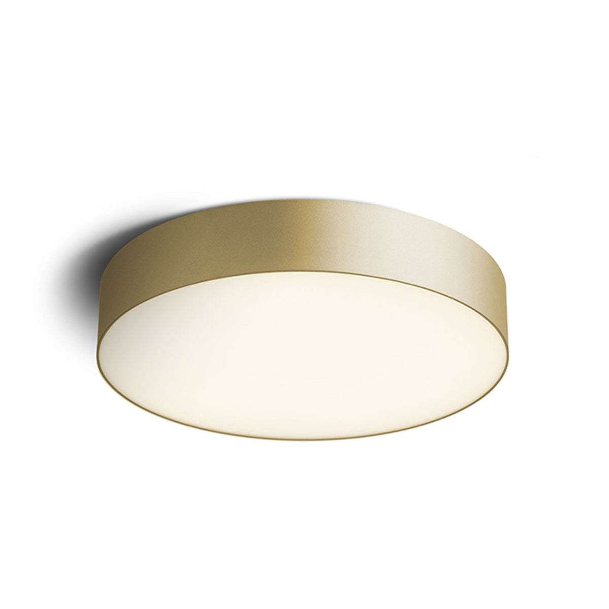 Stropní LED svítidlo LARISA R 30, perleťová/zlatá, 30 W, 3000/4000/6500 K