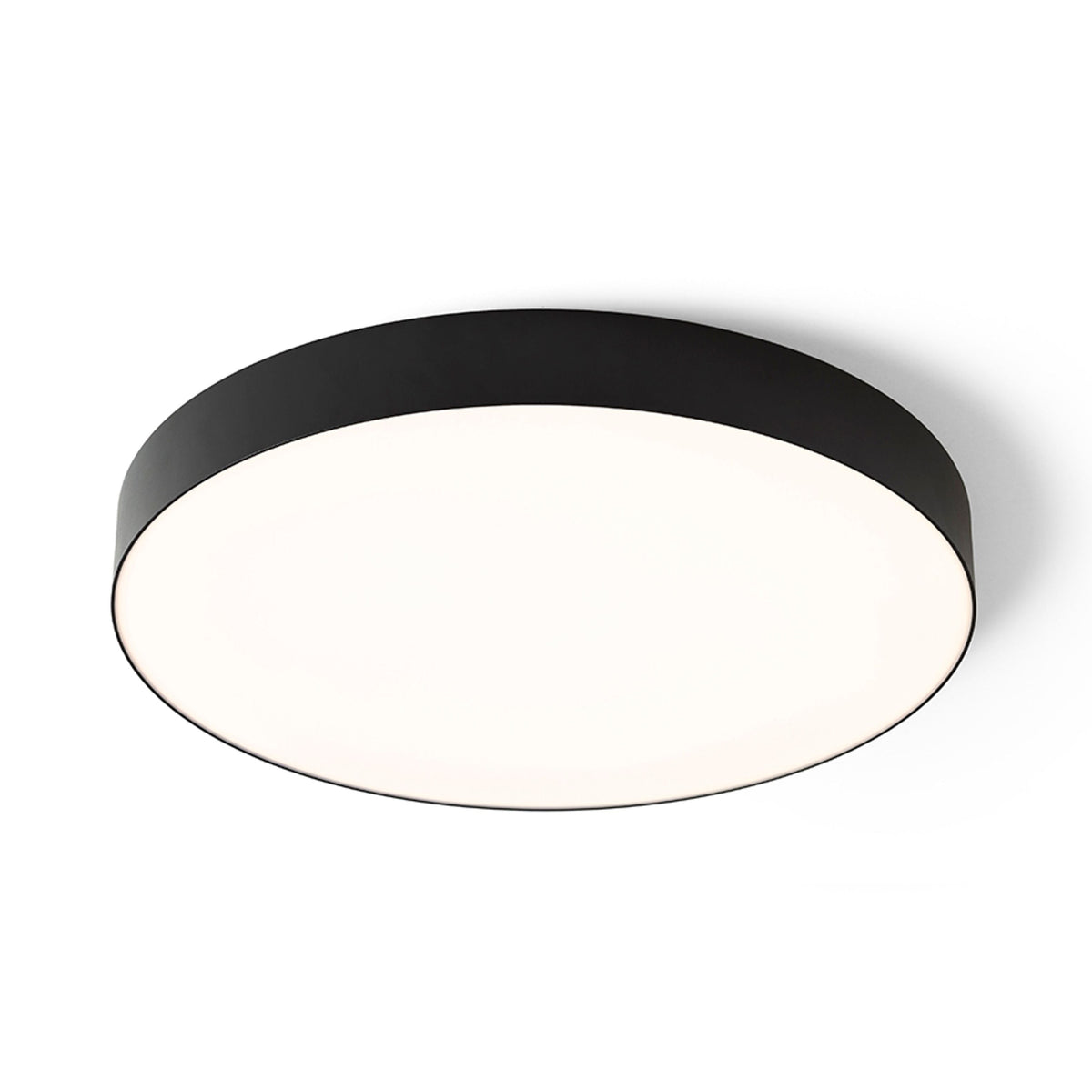Stropní LED svítidlo LARISA R 60, černé, 100 W, 3000/4000/6500 K, stmívatelné