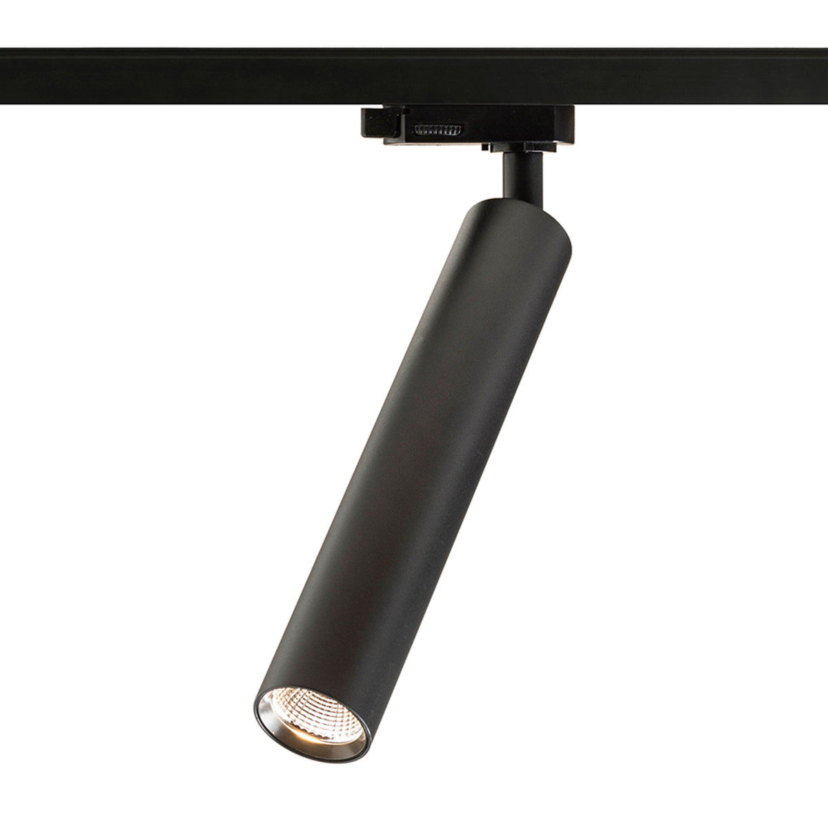 Lištové LED svítidlo DARRIN pro tříokruhovou lištu, černé, 6 W, teplá bílá 3000 K