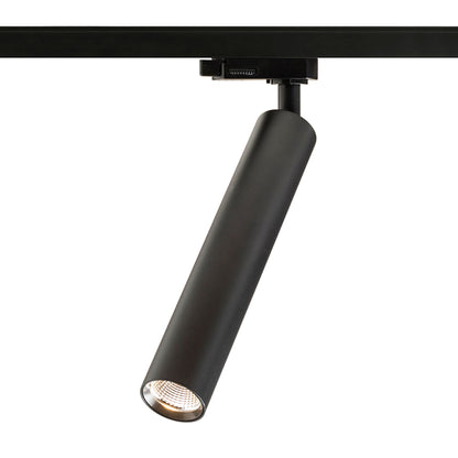 Lištové LED svítidlo DARRIN pro tříokruhovou lištu, černé, 6 W, teplá bílá 3000 K