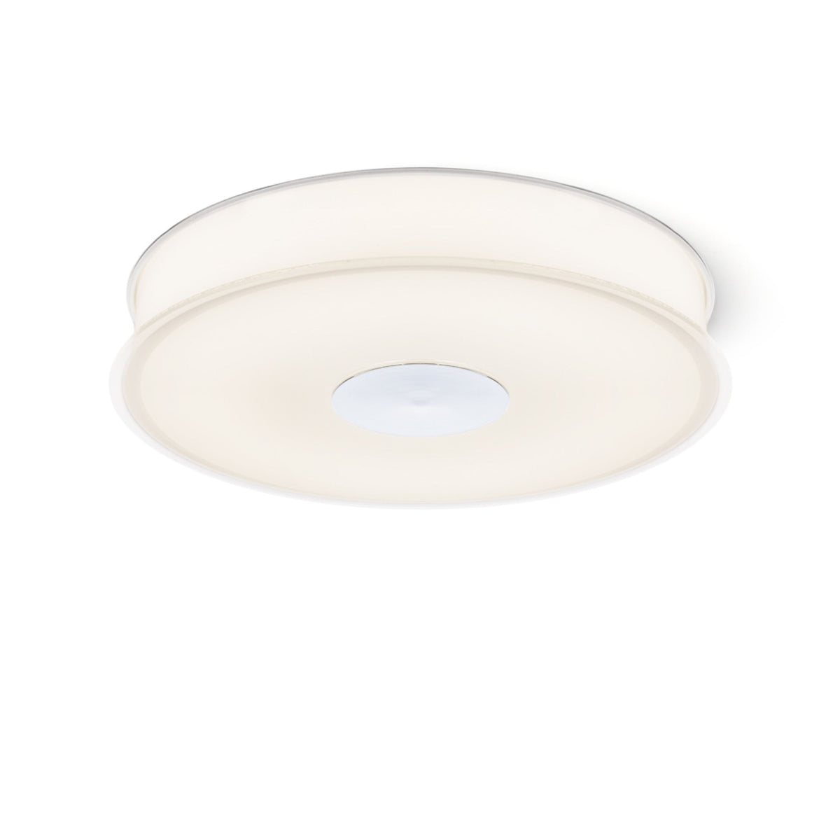 Stropní LED svítidlo ASTERI LED, satinované sklo/chrom, 35 W, teplá bílá 3000 K