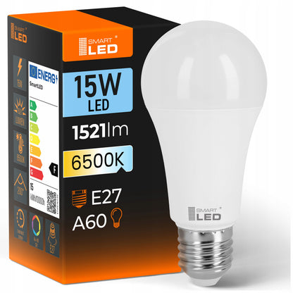 LED žárovka E27 230 V, 15 W, 1521 lm, 6500 K – studená bílá