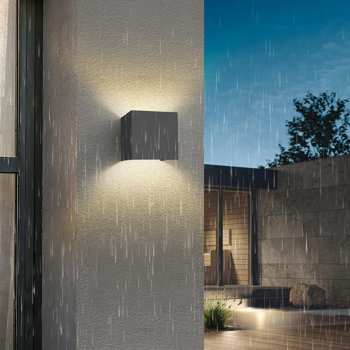LED fasádní svítidlo 6 W, IP54
