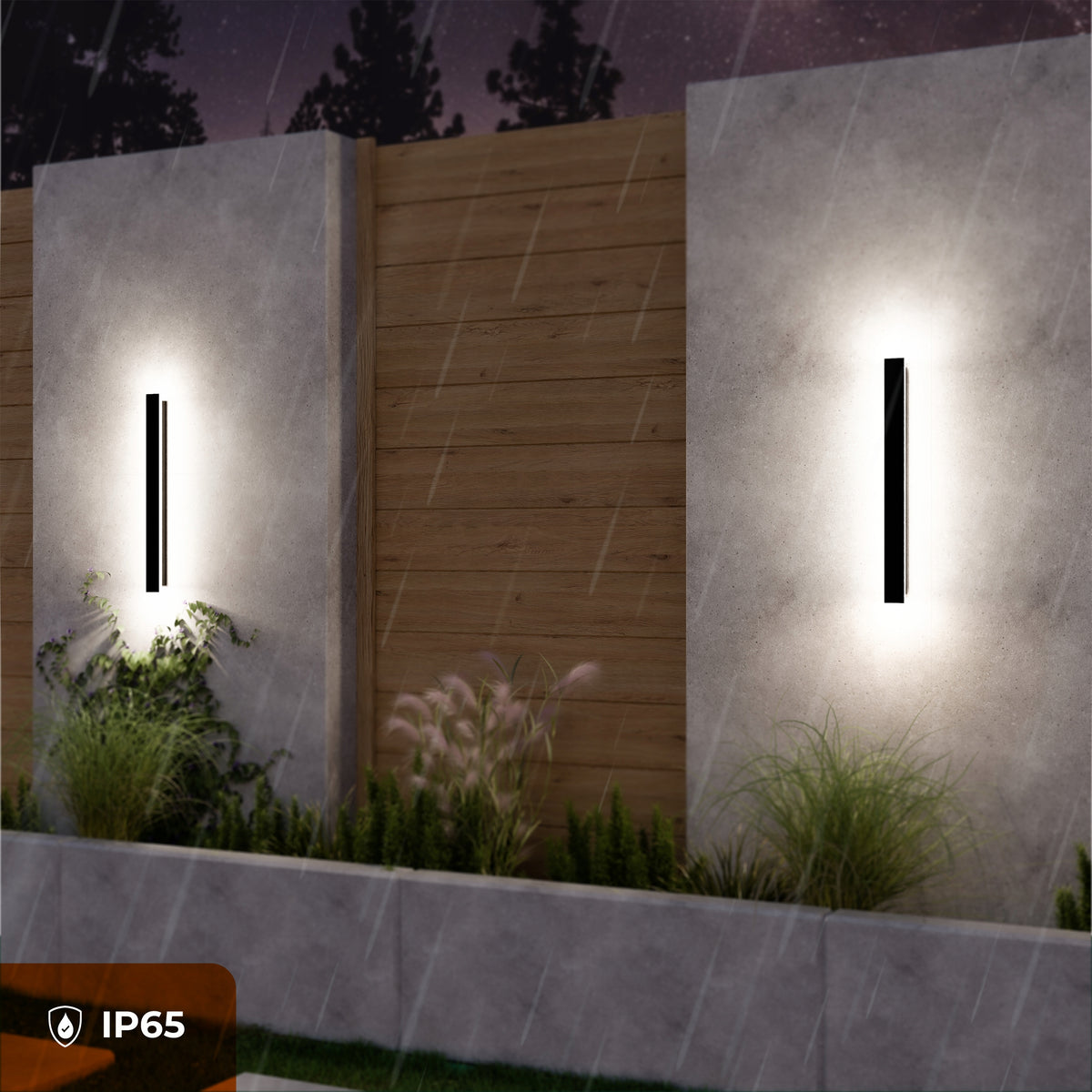 LED fasádní svítidlo 18 W, 60 cm, IP65