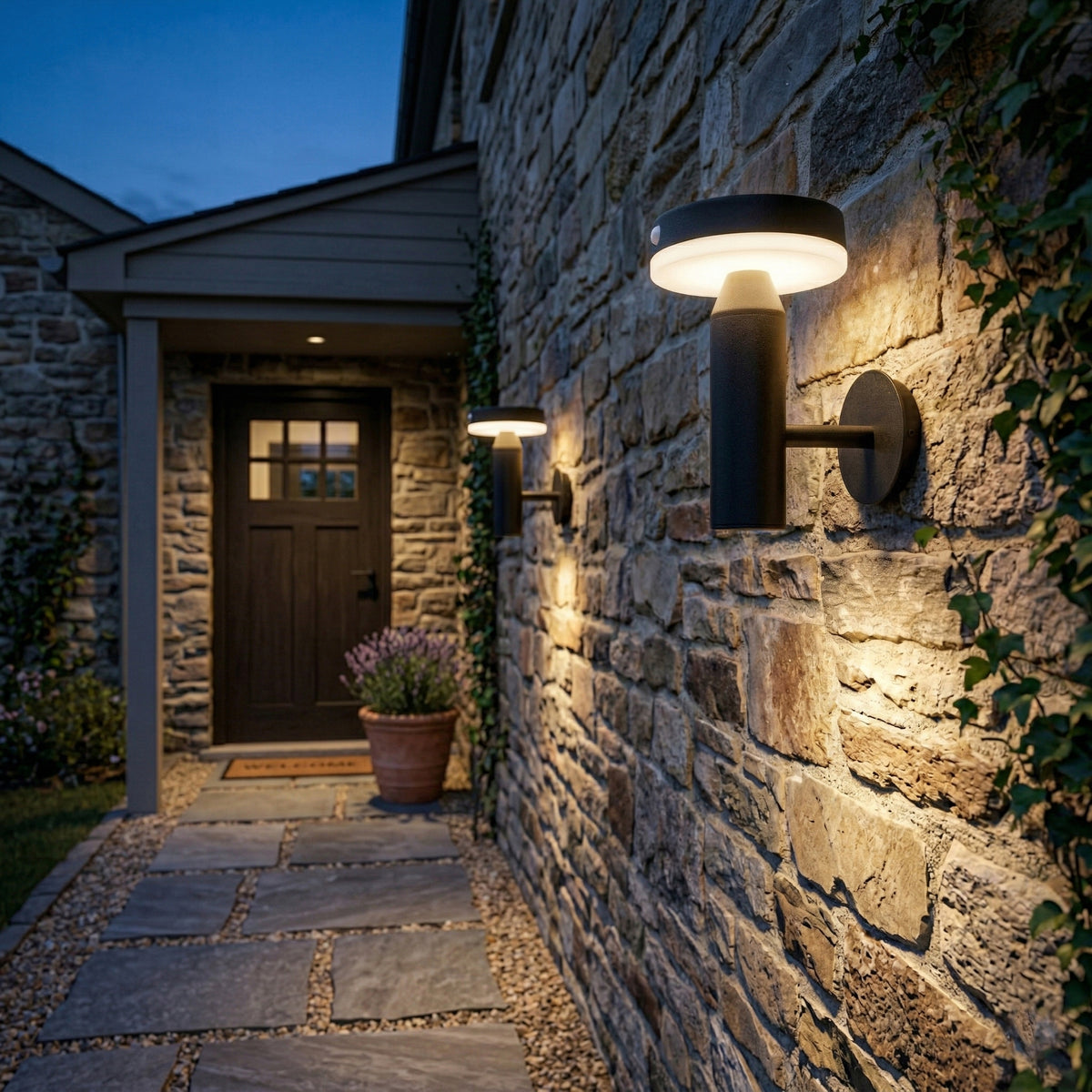 Solární LED reflektor, IP44