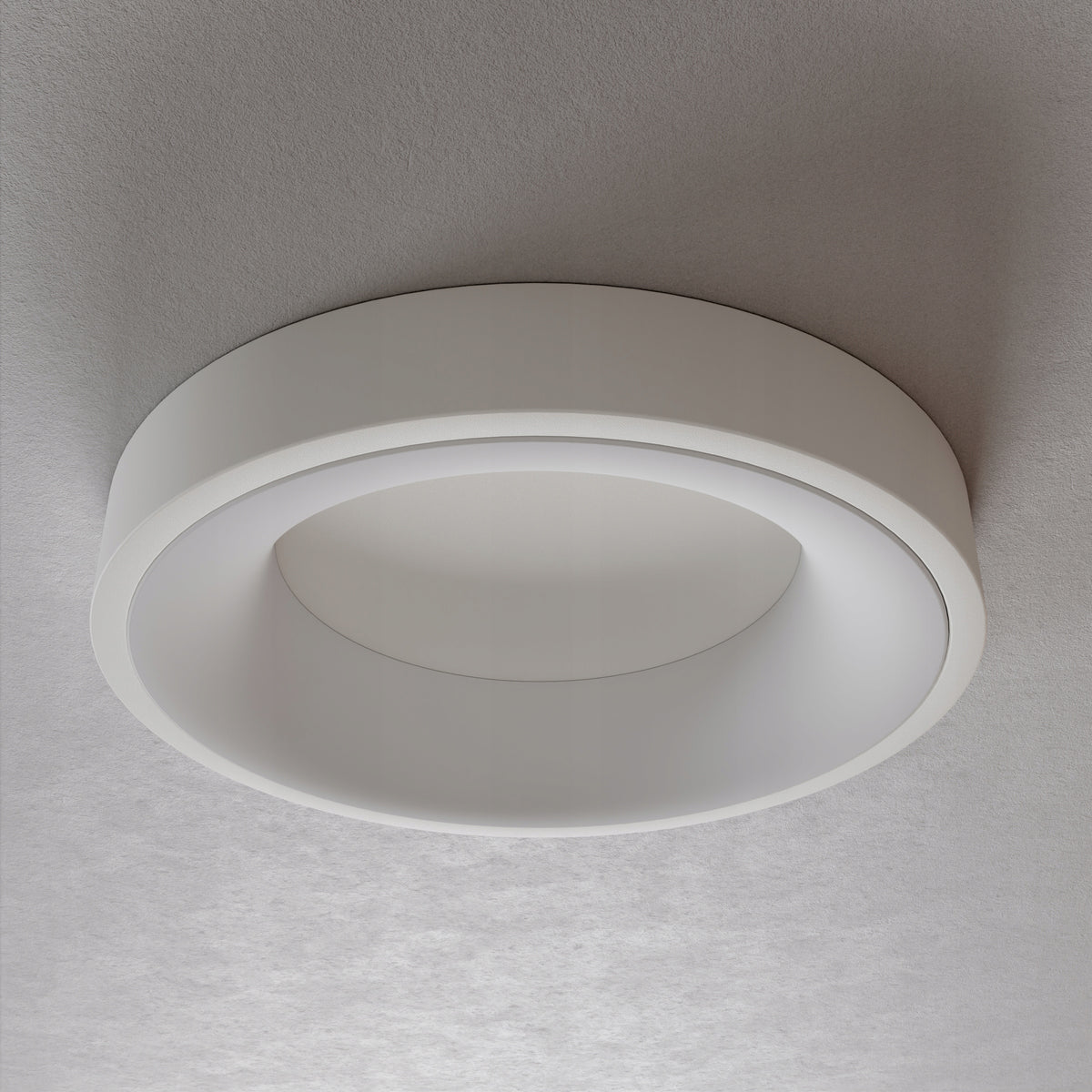 Bílé kulaté stropní LED svítidlo 50 W, 4000 K