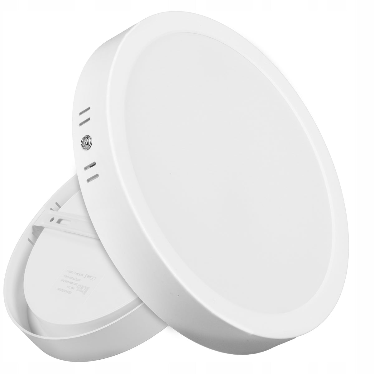 Bílé kulaté stropní LED svítidlo 18 W