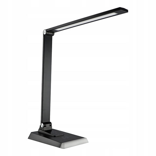 LED stolní lampa, s bezdrátovým nabíjením, s dotykovým ovládáním, stmívatelná