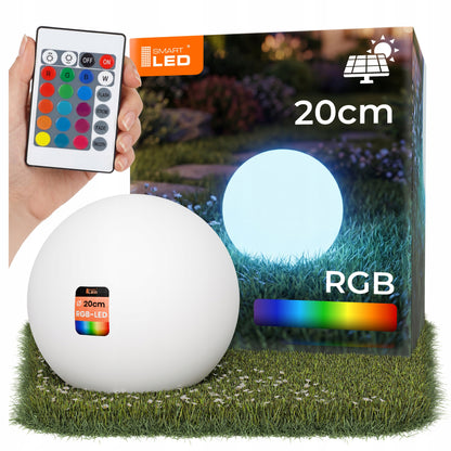 LED solární zápichové svítidlo 20 cm, IP65