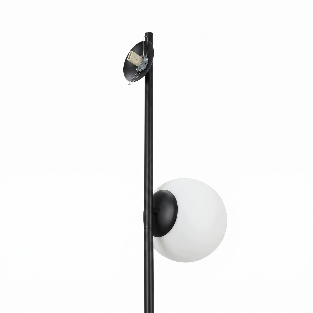 Černá stojací lampa G9