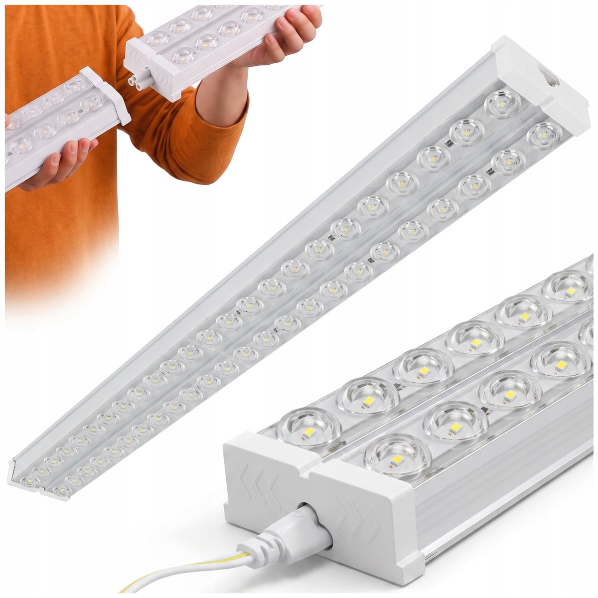 Průmyslové LED svítidlo 36 W, 3600 lm, 60 cm