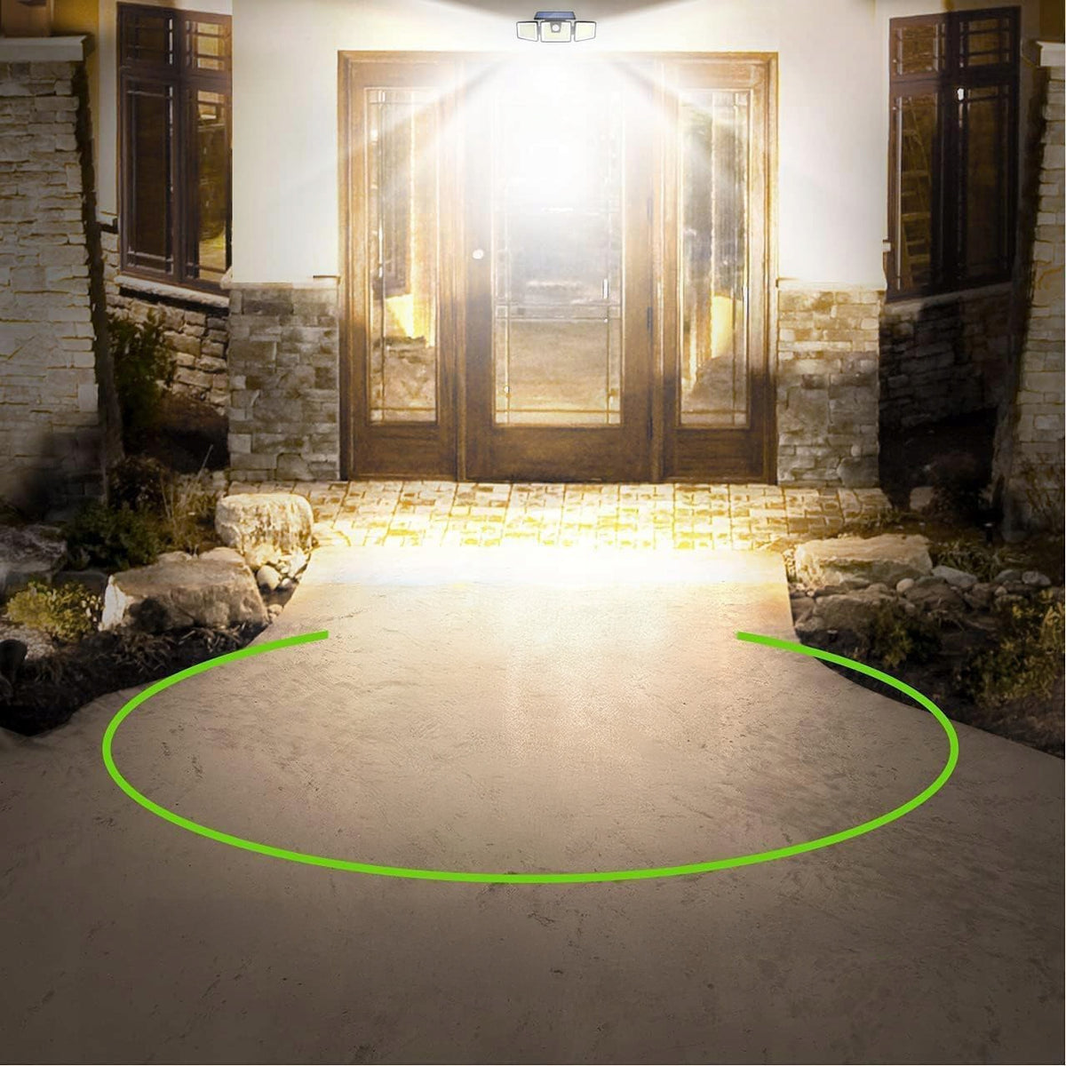 Solární LED reflektor