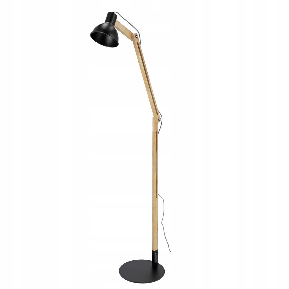 Stojací lampa E27, nastavitelná