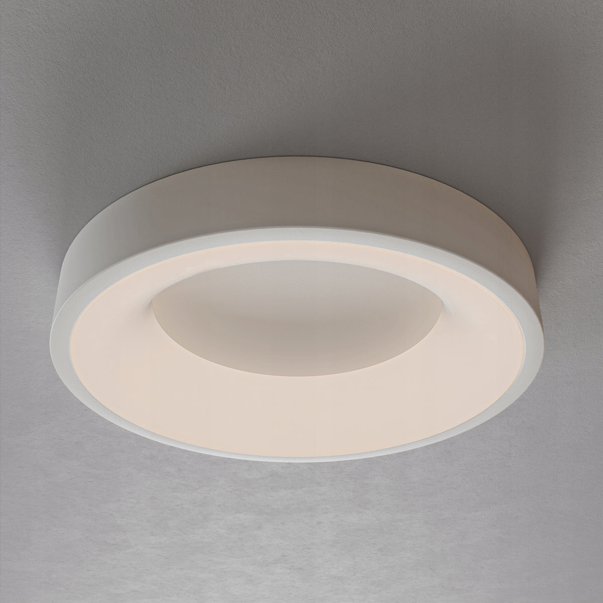 Bílé kulaté stropní LED svítidlo 50 W, 4000 K