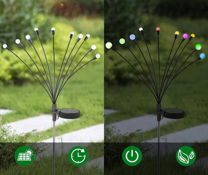 LED solární zápichové svítidlo
