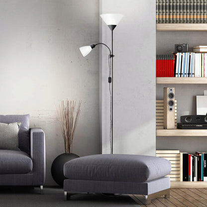 Stojací lampa E27, nastavitelná