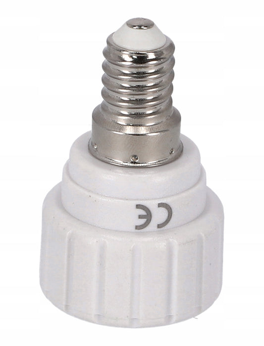Adaptér patice E14 na GU10
