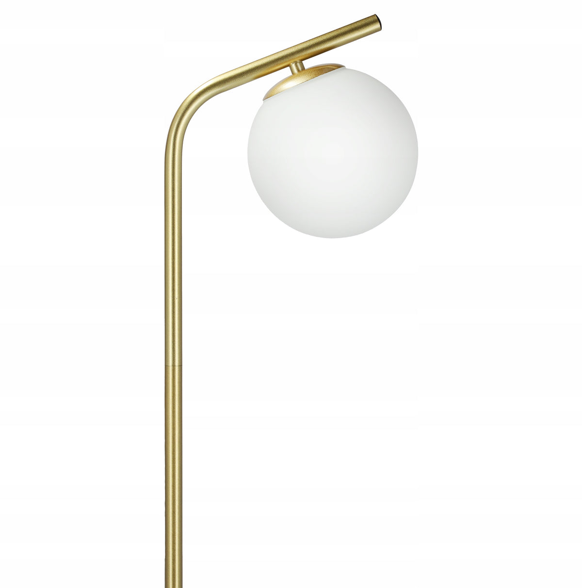 Zlatá stojací lampa G9