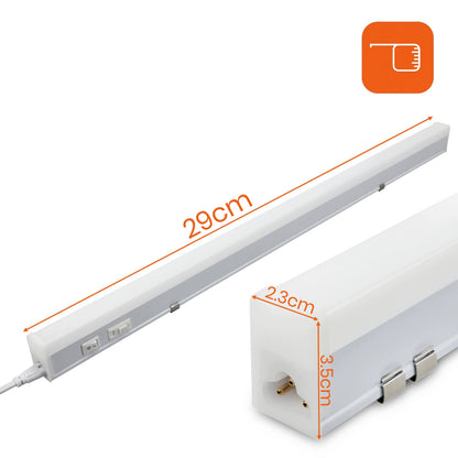 LED podlinkové svítidlo 230 V, 29 cm, 3 režimy barvy světla