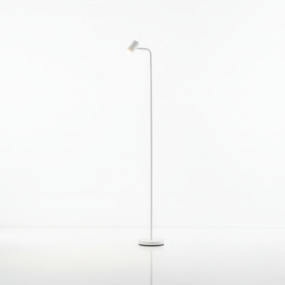 Bílá stojací lampa GU10 160 cm