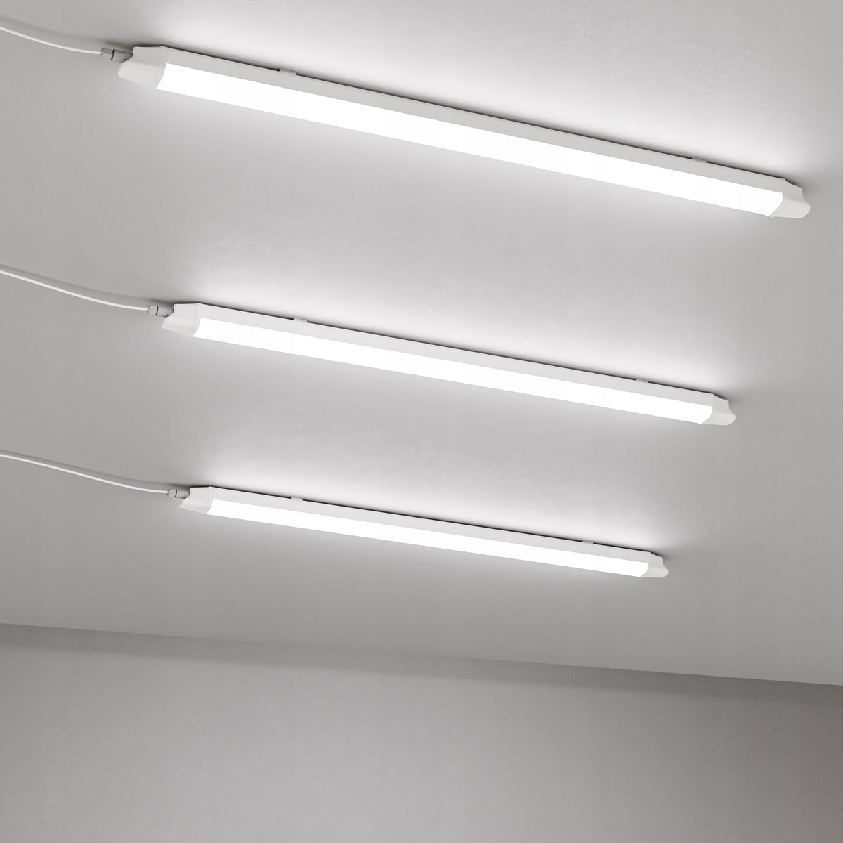 Prachotěsné LED svítidlo 40 W, 6400 lm, 120 cm