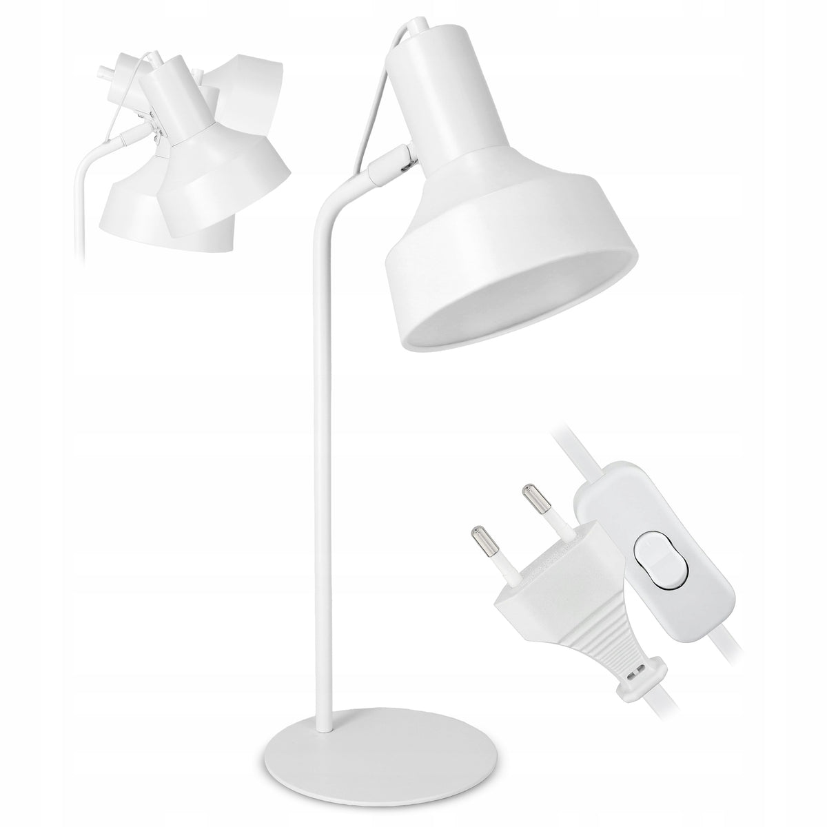 Stolní lampa E27, nastavitelná