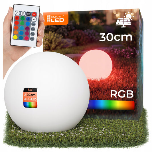 LED solární zápichové svítidlo 30 cm, IP65