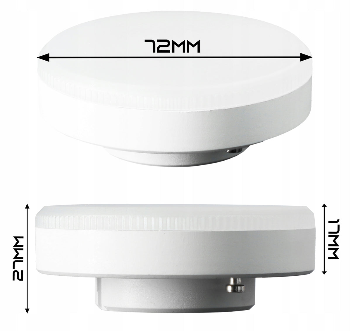 LED žárovka GX53 12 W, 1160 lm – teplá bílá