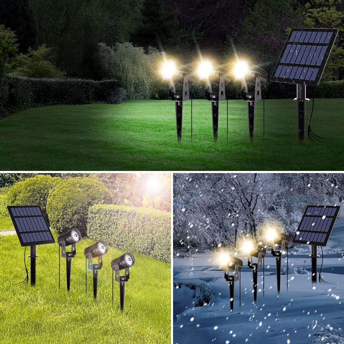 LED solární zápichové svítidlo