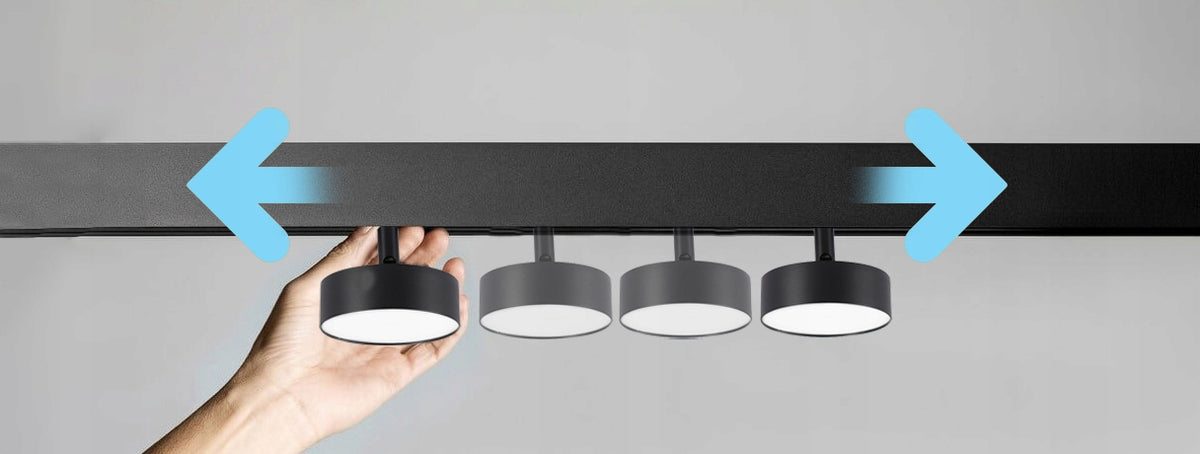 Lištový LED reflektor 18 W, 3000 K