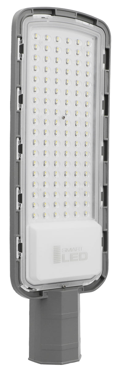 Šedé pouliční LED svítidlo 100 W, 10000 lm, IP65