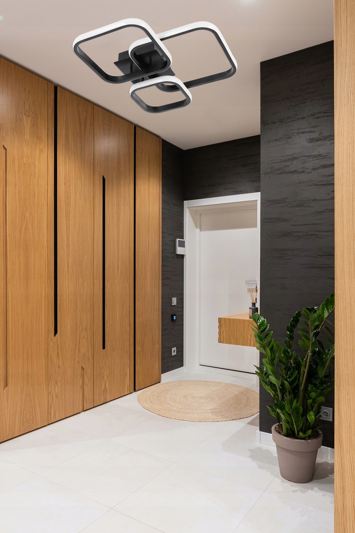 LED stropní svítidlo, 3 režimy barvy světla