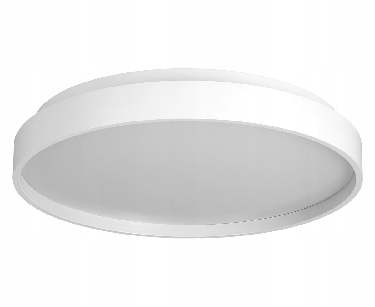 Bílé kulaté stropní LED svítidlo 24 W, 30 cm
