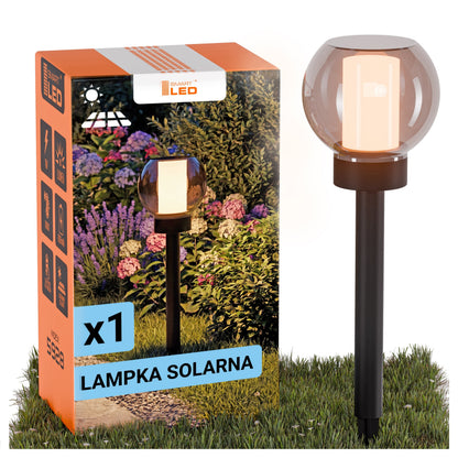 LED solární zápichové svítidlo 1800 K, IP44