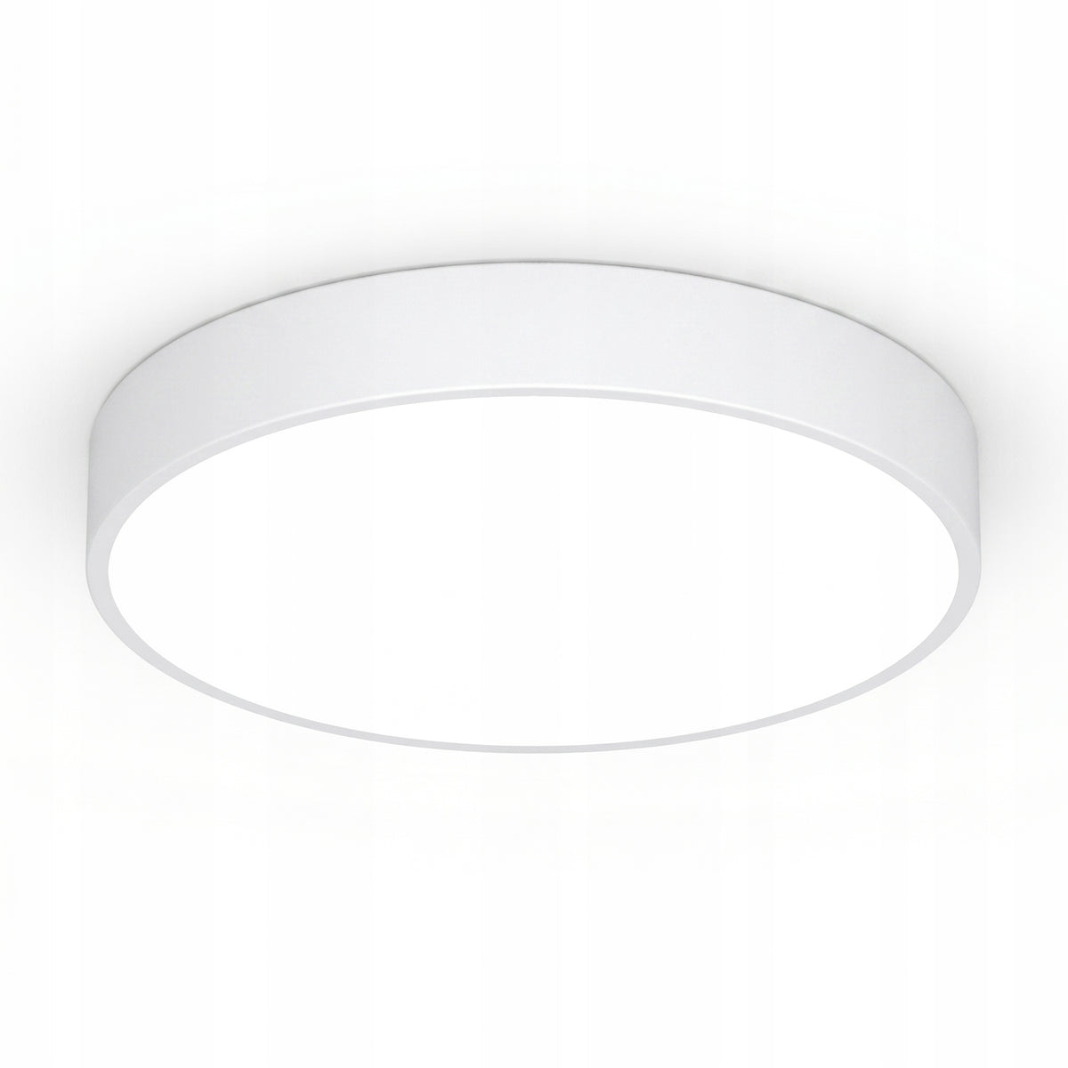 Bílé kulaté stropní LED svítidlo 48 W, 4800 lm, 50 cm