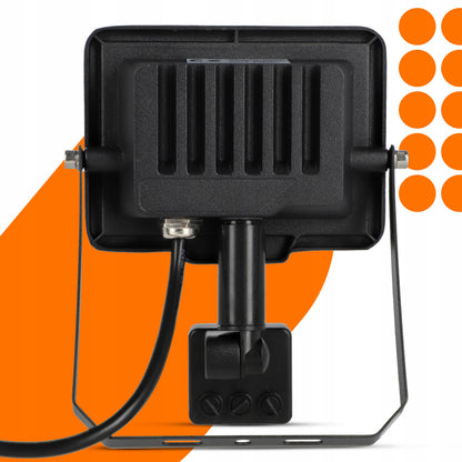 LED reflektor 30 W, 2400 lm, neutrální bílá 4500 K, IP65, 230 V, 16 × 12 cm