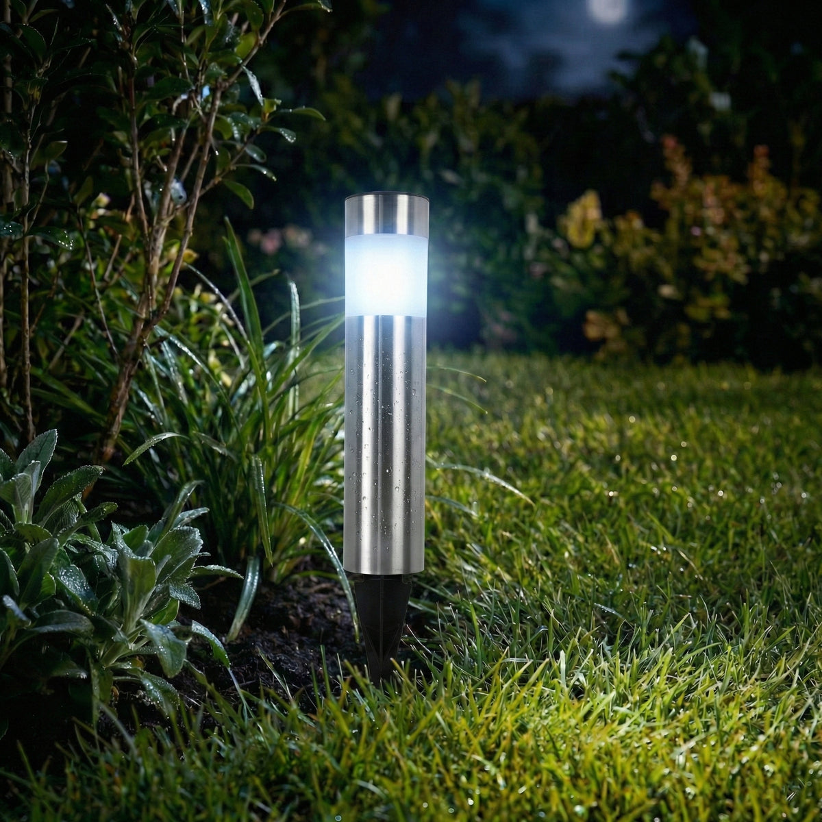 LED solární zápichové svítidlo 38 cm, IP44