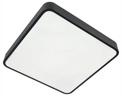 Černé stropní LED svítidlo 40 W, 40 cm