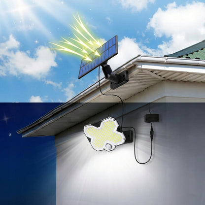 LED solární pouliční svítidlo, IP44