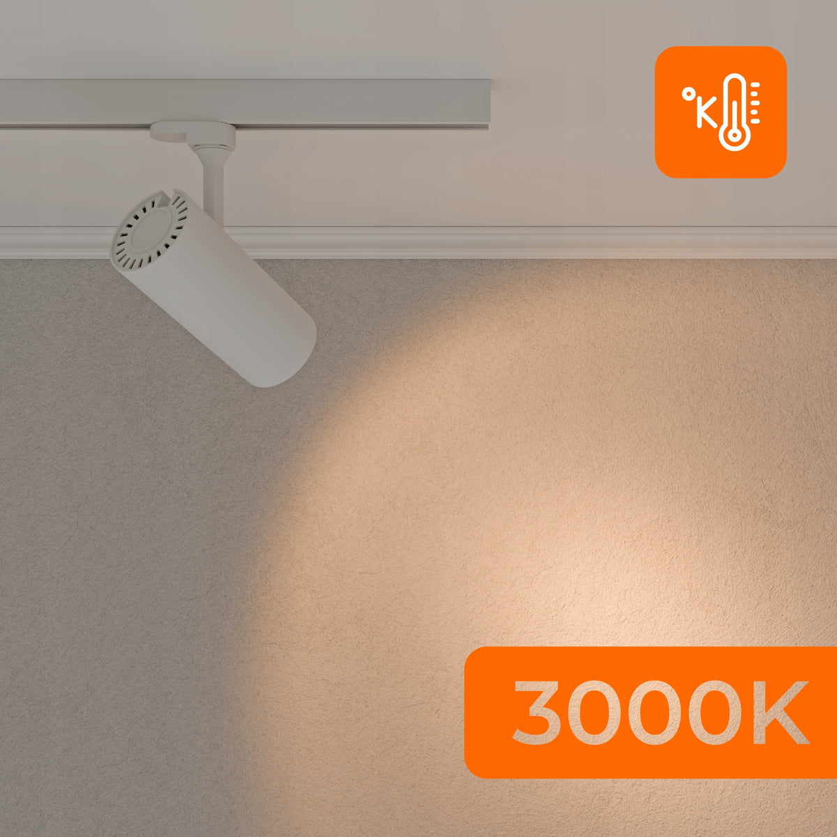 Bílá LED žárovka GU10 230 V, 1,5 W, 120 lm, 3000 K – teplá bílá