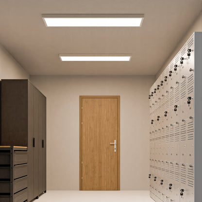 Stropní LED svítidlo 5600 lm, 30 × 120 cm