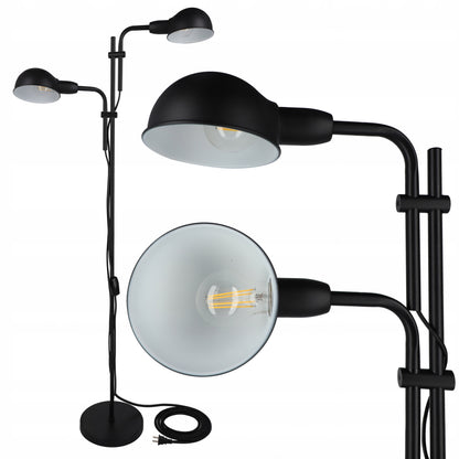 Stojací lampa E27, nastavitelná