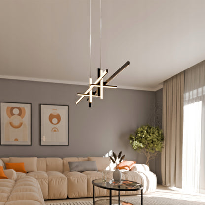 Bílé LED závěsné svítidlo 60 W – teplá bílá