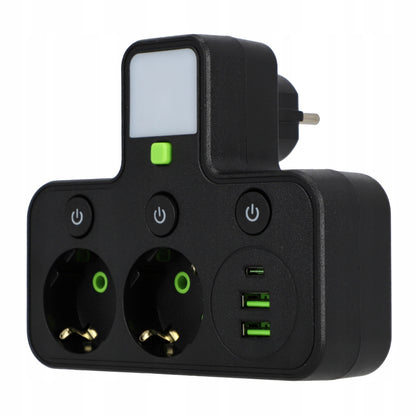 Prodlužovací kabel 230 V, USB