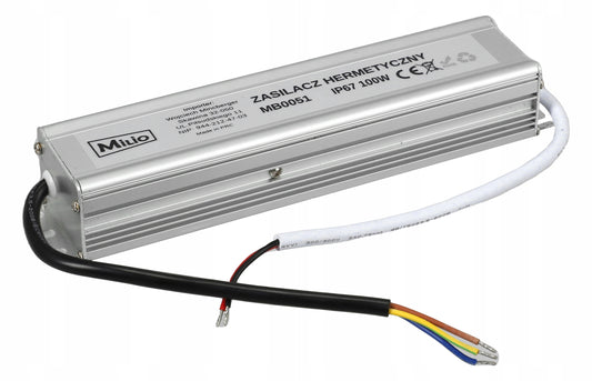 LED napájecí zdroj 12 V, 100 W, IP67