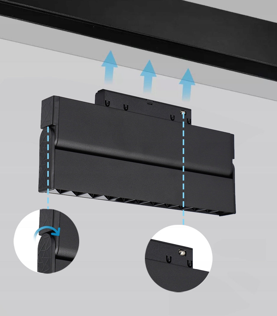 Lištové LED svítidlo 20 W, 3000 K