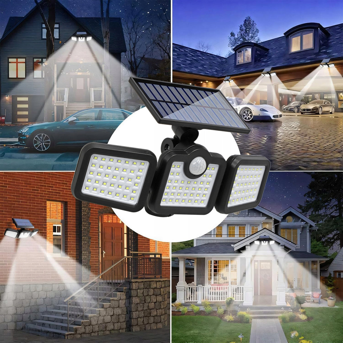 Solární LED reflektor